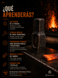 Tarjeta regalo curso de forja - Forja tu propia hacha a partir de un martillo